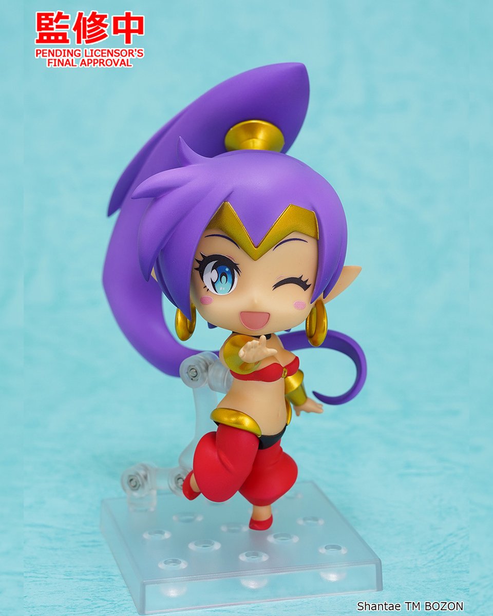 Diseño final de Shantae Nendoroid