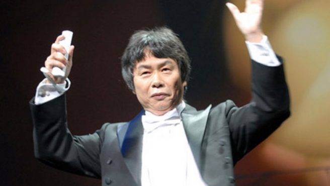 Shigeru Miyamoto Nintendo Wii