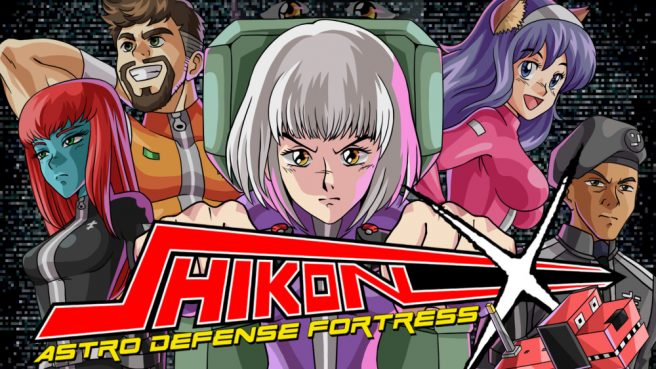 Shikon-X Astro Defense Fortress gameplay