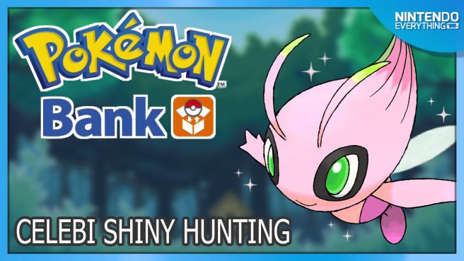 Shiny Celebi Guide Pokemon Bank
