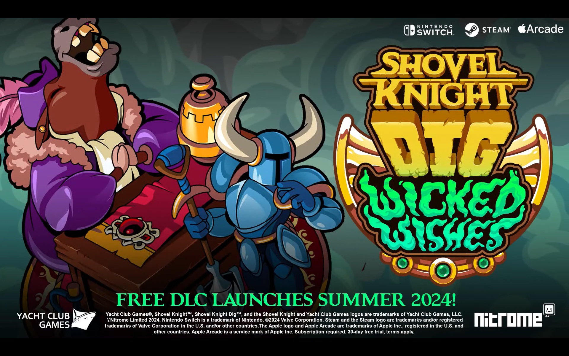 Shovel Knight Dig Wicked Wishes