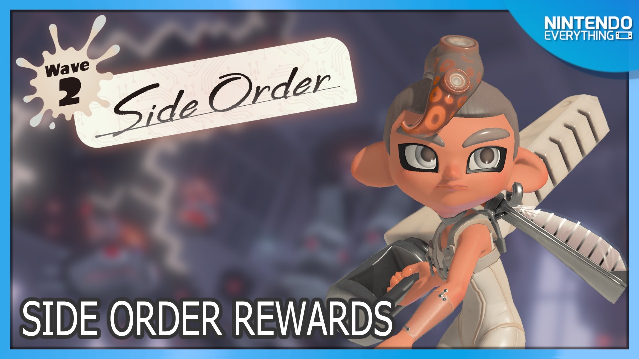 Side Order rewards Splatoon 3