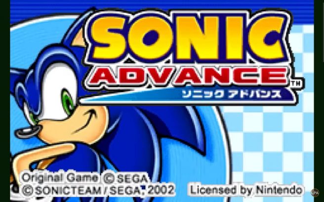 Sonic Advance remaster