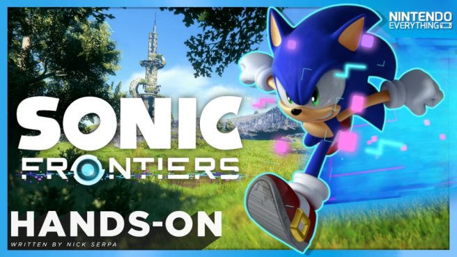 Sonic Frontier hands on impressions preview