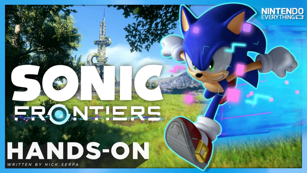 Sonic Frontiers release time and pre-loads