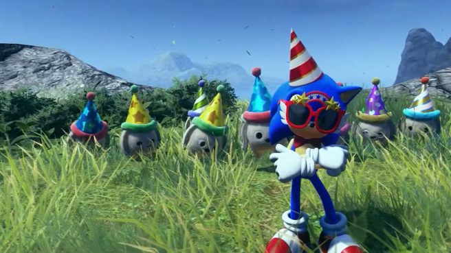 Actualización de la fiesta de cumpleaños de Sonic Frontiers