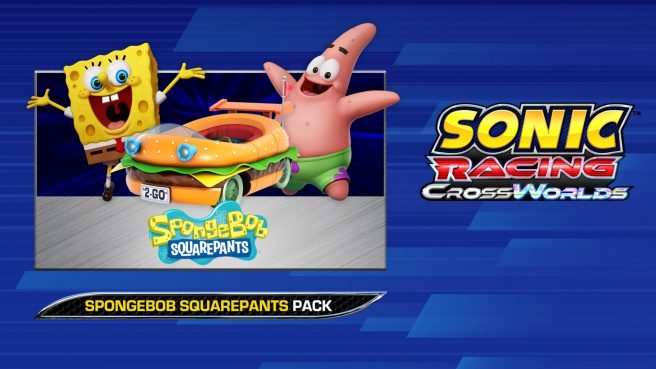 Sonic Racing CrossWorlds SpongeBob DLC release date