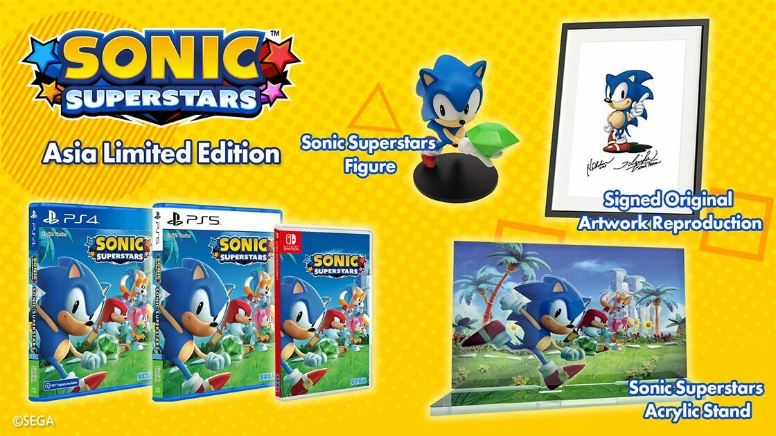 Sonic Superstars Limited Edition onthuld, pre-orders geopend