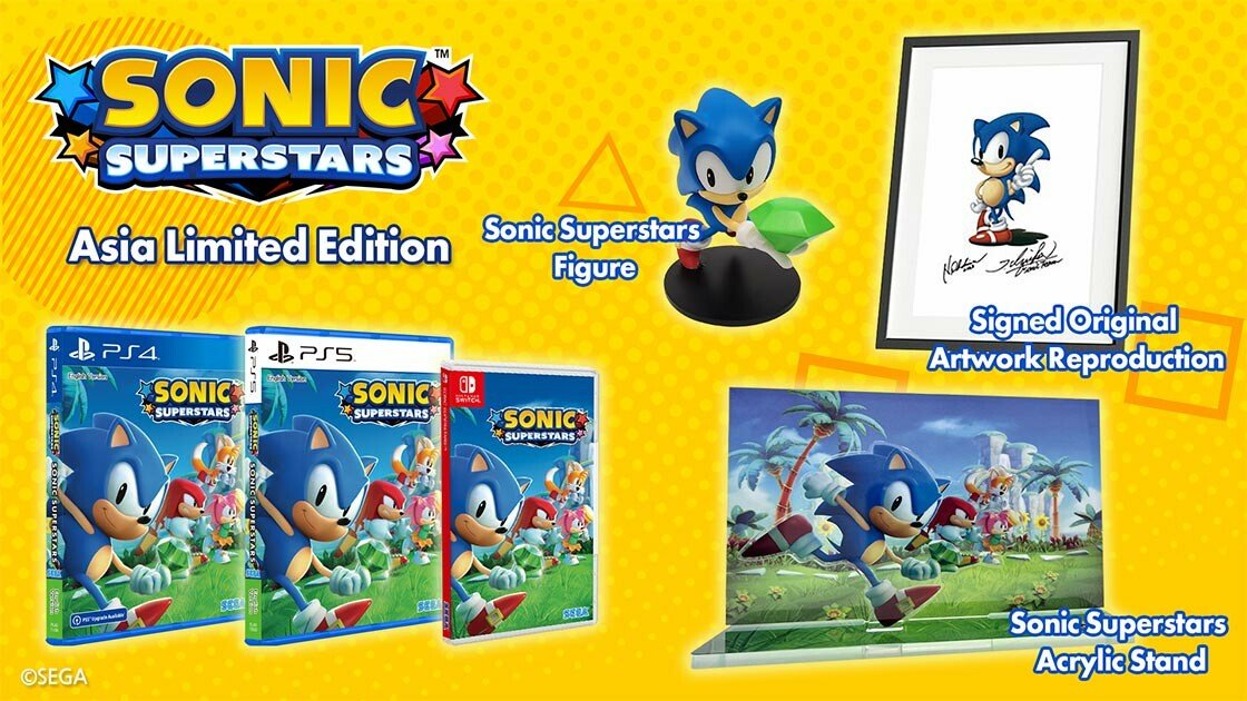 So i finally pre order Sonic Superstars and yes this image is