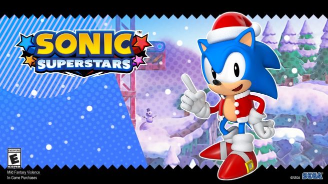 Sonic Superstars holiday costume how to unlock