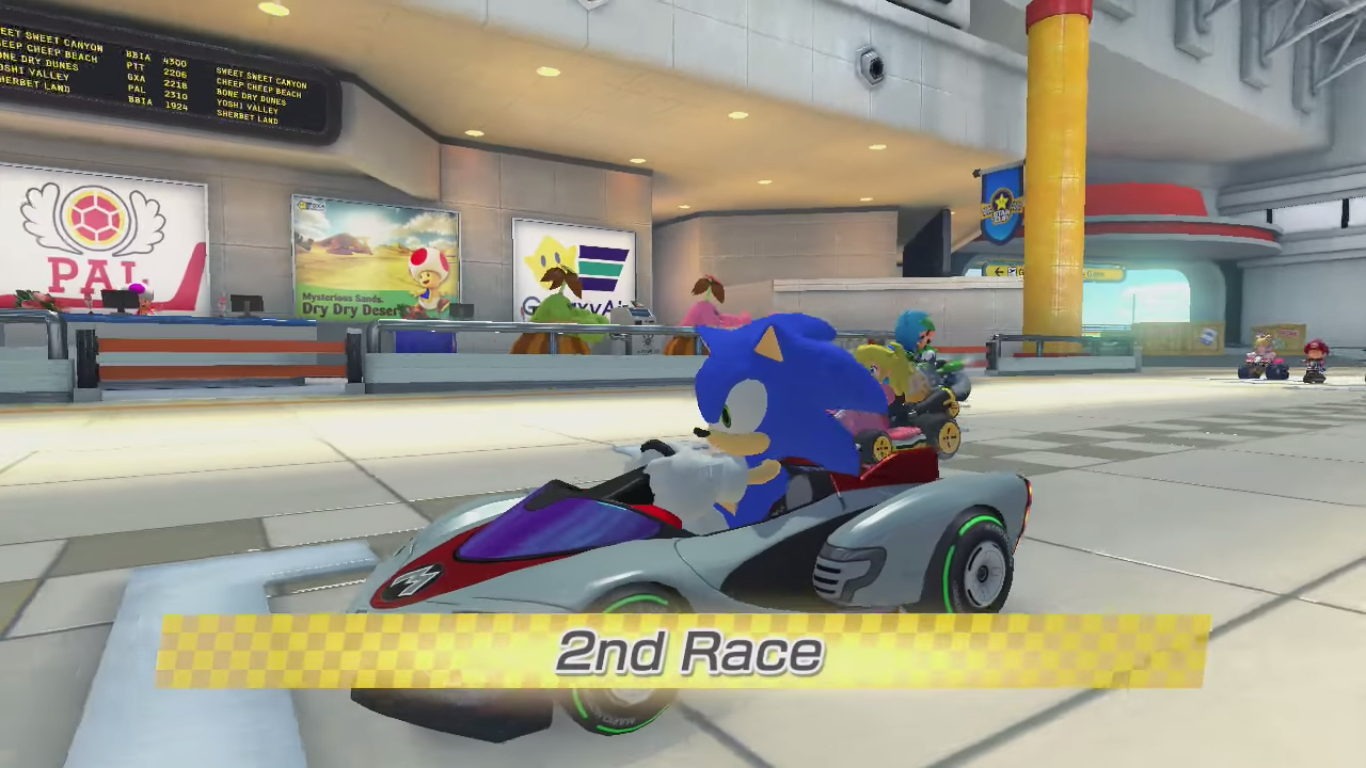 Sonic Enters The Mario Kart 8 Roster Thanks To The Modding Community Nintendo Everything