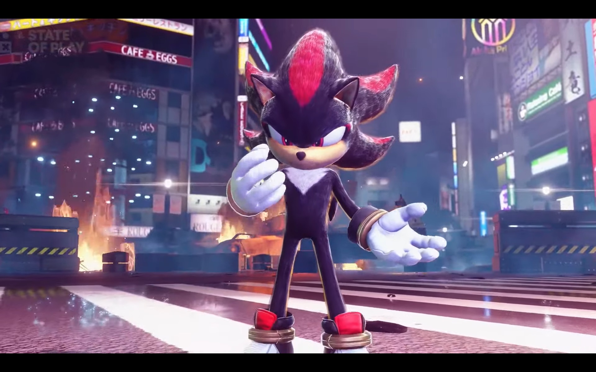 Sonic x Shadow Generations Keanu Reeves