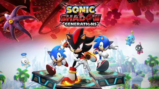 Sonic x Shadow Generations hub world Chao