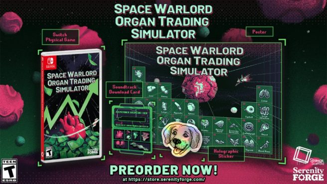 Space Warlord Organ Trading Simulator