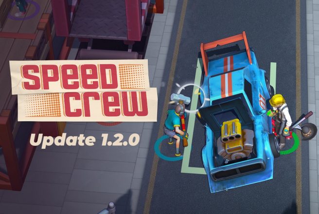 Actualización de juego cruzado de Speed ​​Crew 1.2.0