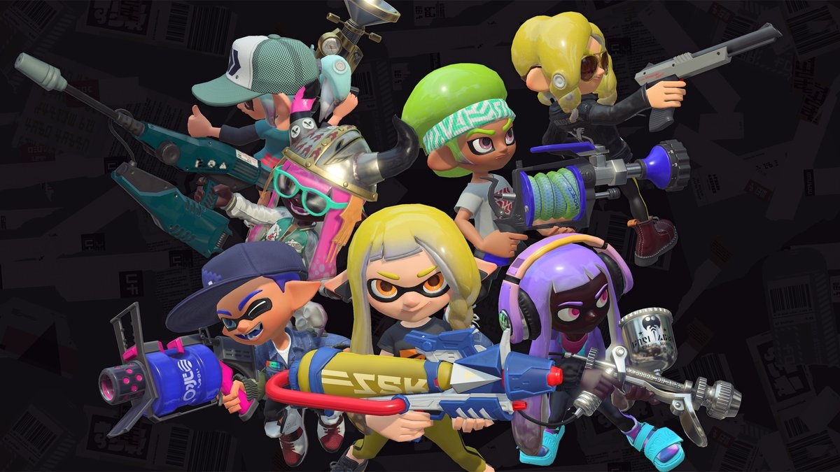 Splatoon 3 all basic weapons