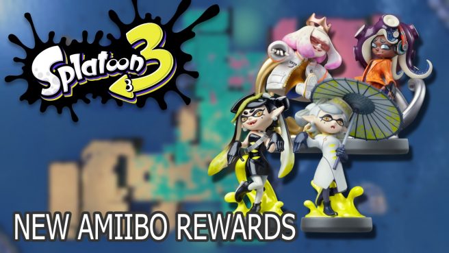 Splatoon 3 amiibo rewards Callie, Marie, Pearl, and Marina