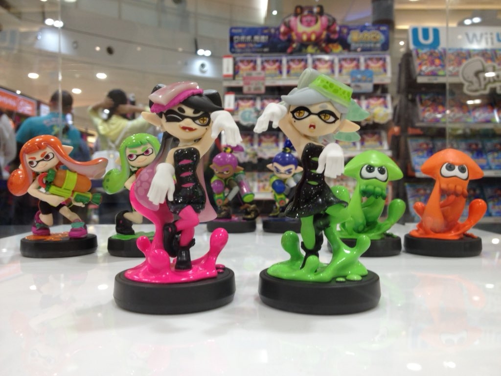 Photos Of The New Splatoon Amiibo