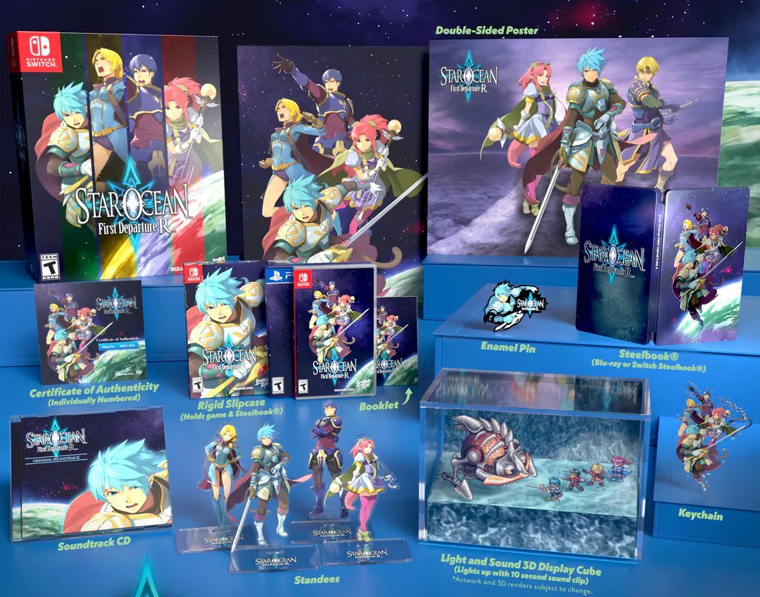 Star Ocean: First Departure R Physical Edition Announced for Nintendo Switch by Square Enix and Limited Run Games