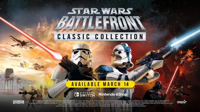 Trailer zur Veröffentlichung der Star Wars: Battlefront Classic Collection