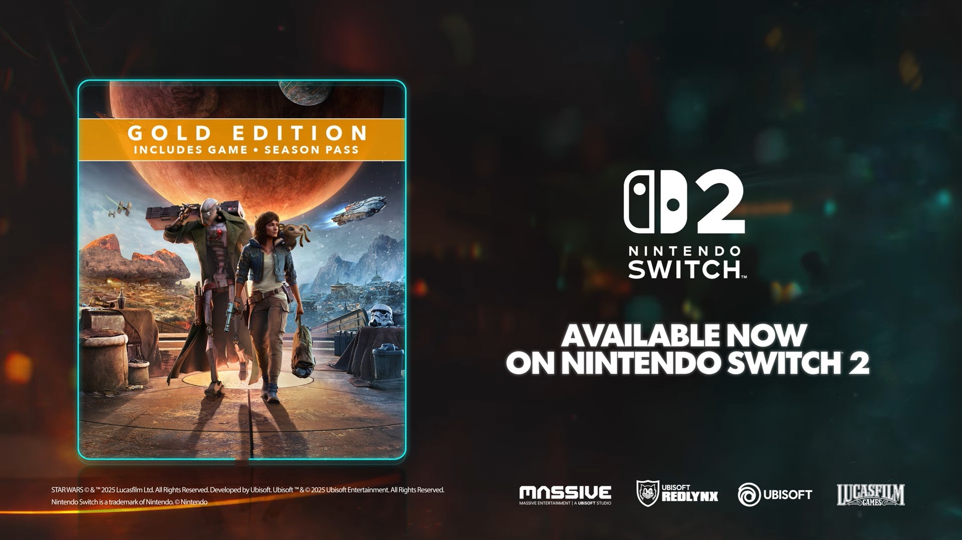 Star Wars Outlaws Gold Edition Discount Hits Nintendo Switch 2 eShop