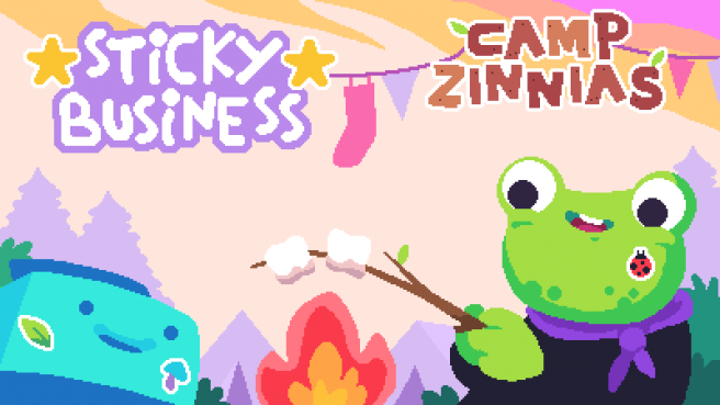 Sticky Business Camp Zinnias DLC