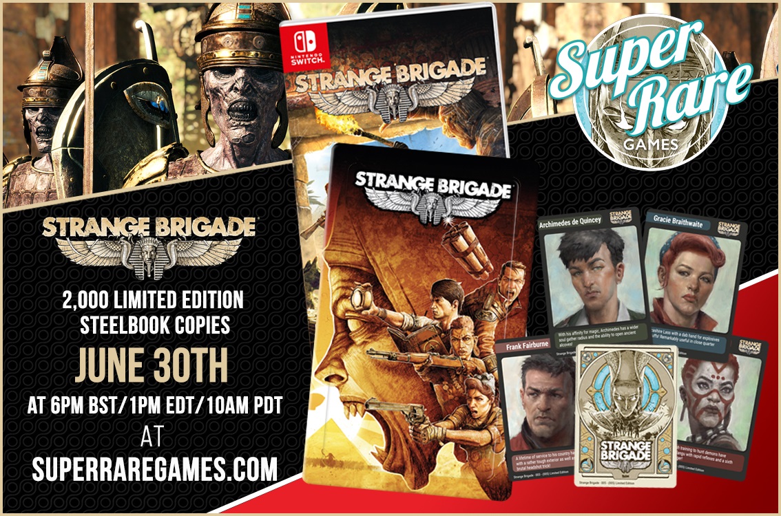 Strange Brigade getting a physical release on Switch