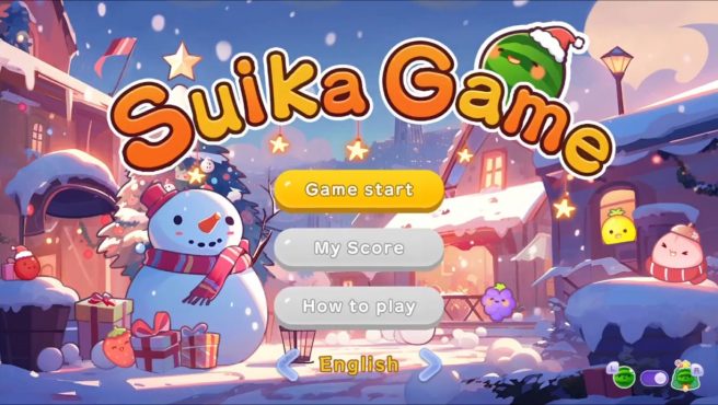 Suika Game Christmas update