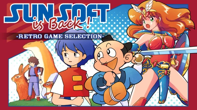 Sunsoft is Back Retro Game Selection English west