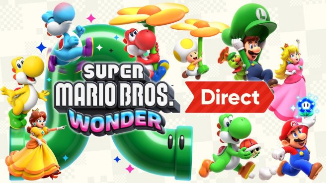 Super Mario Bros. Wonder Direct live stream