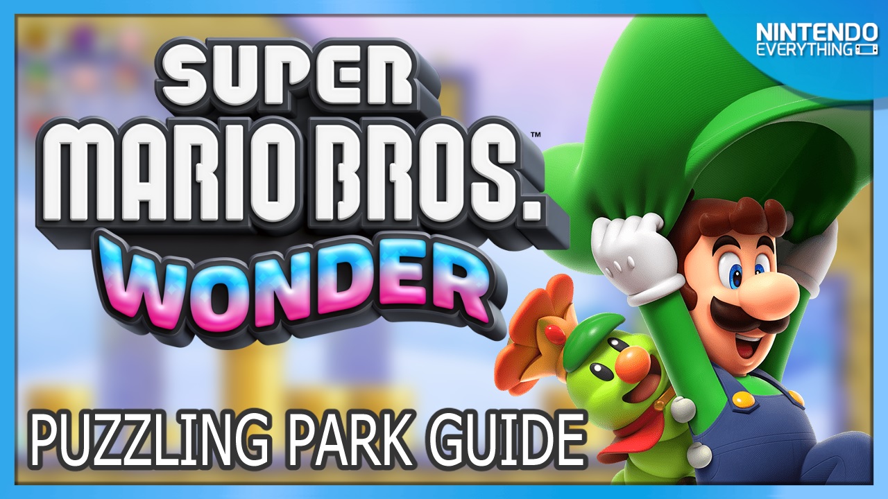Super Mario Bros. Wonder Puzzling Park Coin Locations