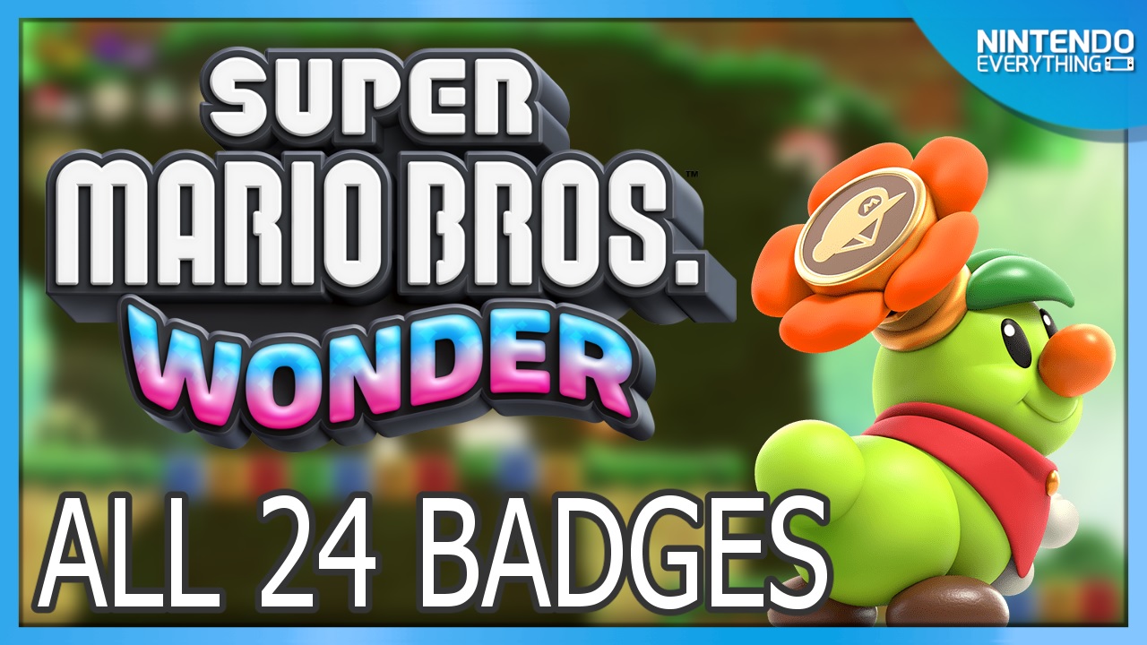 Full List Of All 24 Super Mario Bros Wonder Badges 1313