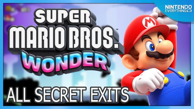 Super Mario Bros. Wonder secret exits