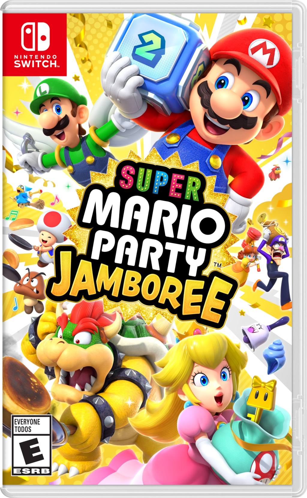 Super Mario Party Jamboree boxart, screenshots