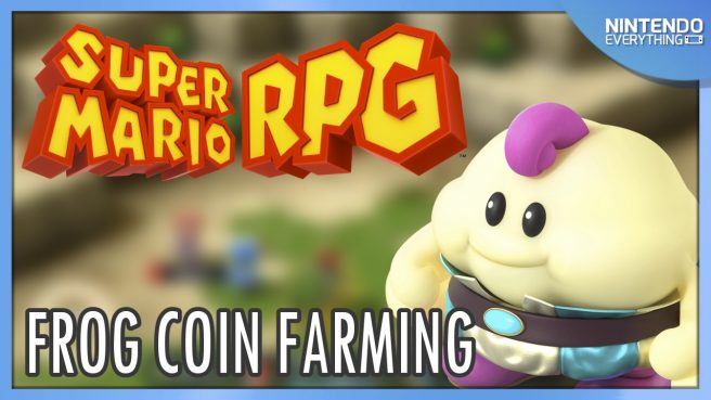 Super Mario RPG Frog Coin farming