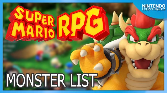 Super Mario RPG Monster List