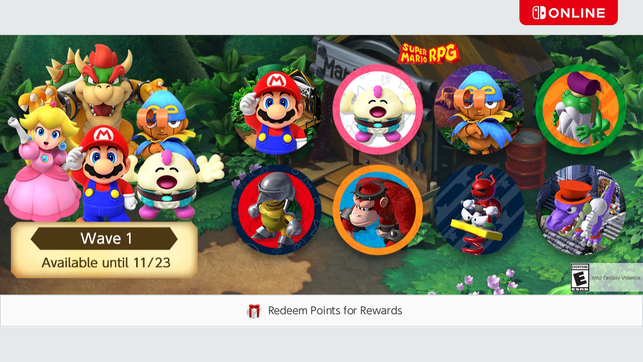 [Viele beliebte Produkte verfügbar] Super Mario RPG icons added Nintendo to Switch Online