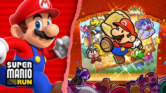 Sự kiện Super Mario Run Paper Mario Cửa nghìn năm