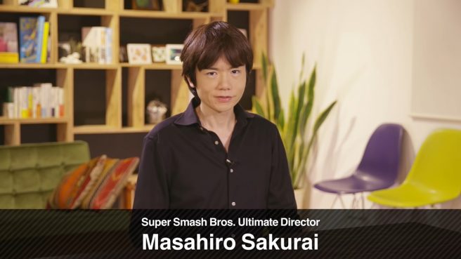 Super Smash Bros. future Masahiro Sakurai