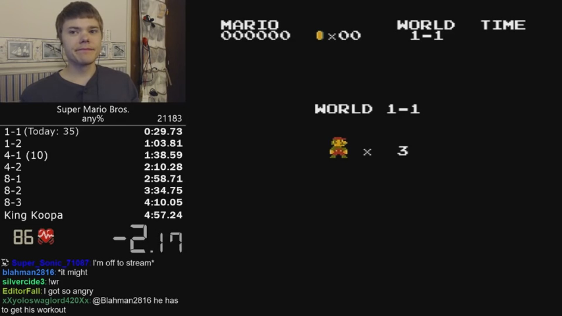 Darbian' Sets New Super Mario Speedrun World Record