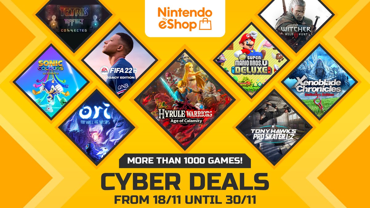 Kick off 2022 with the Nintendo eShop New Year sale - News - Nintendo  Official Site