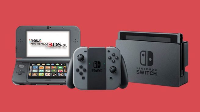 Switch 3DS game sales