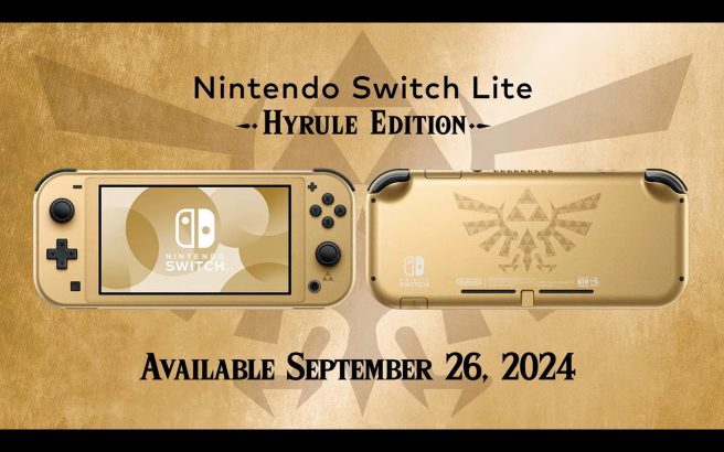 Switch Lite Hyrule Edition