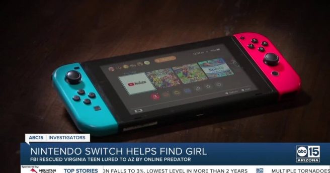 Switch girl abductor rescue