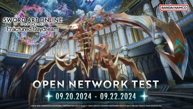 Sword Art Online Fractured Daydream - Open Network Test