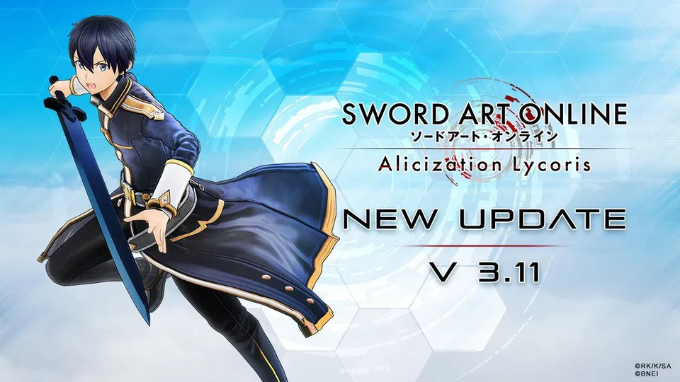 Sword Art Online Alicization Lycoris Show Characters In New
