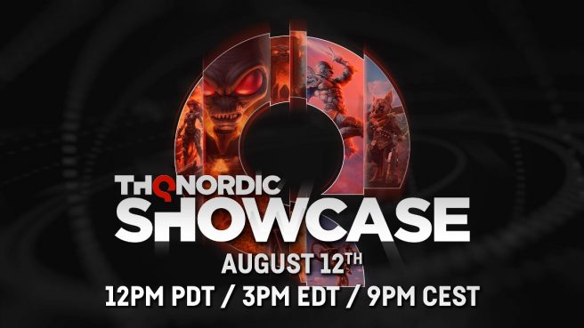 THQ Nordic digital showcase live stream August 2022