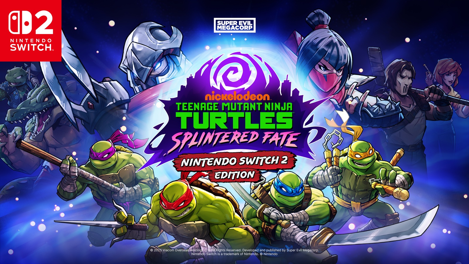TMNT Splintered Fate Nintendo Switch 2 Edition