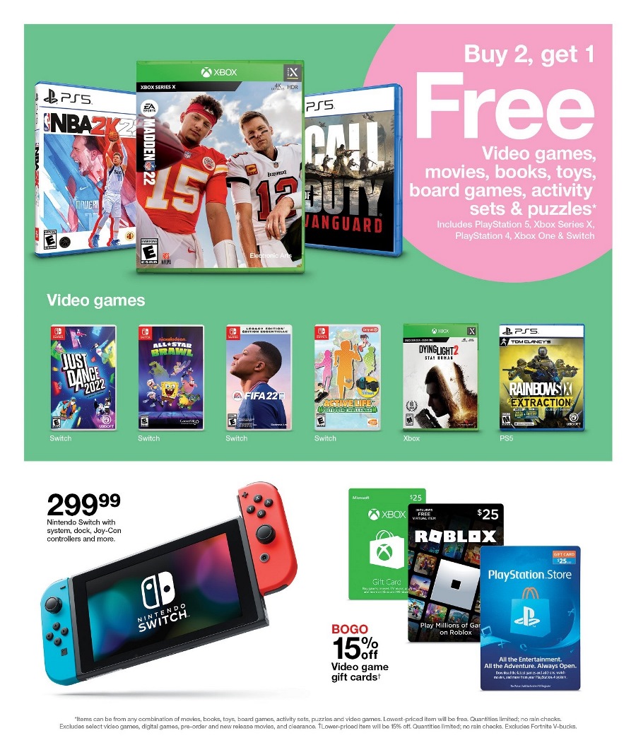 Target buy 2, get 1 free announces February 2022 sale announced