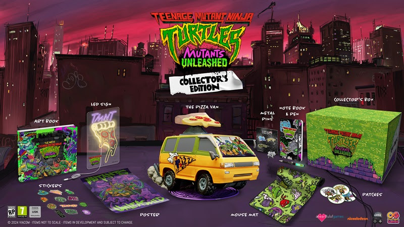 Teenage Mutant Ninja Turtles Mutants Unleashed Collector's Edition